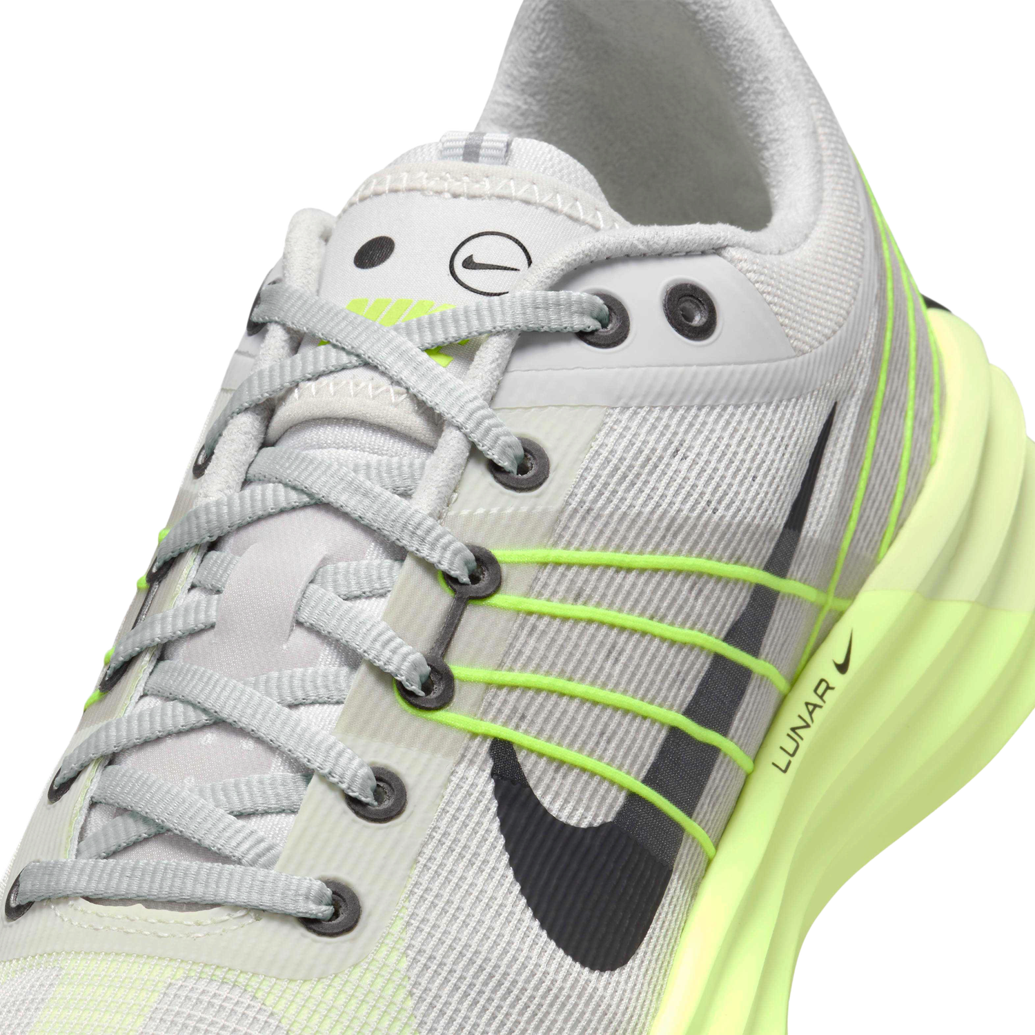 Nike Lunar Roam - Men's - Neutral Grey/Black/Volt