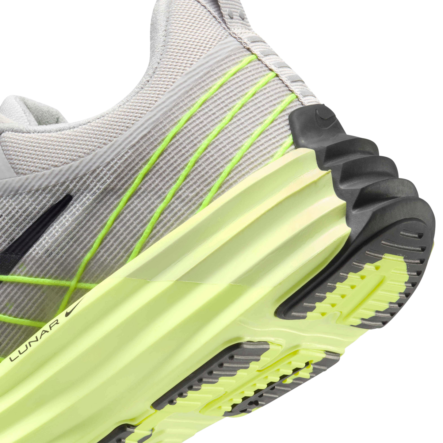 Nike Lunar Roam - Men's - Neutral Grey/Black/Volt