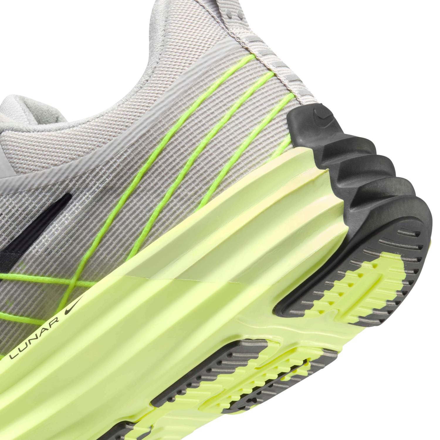 Nike Lunar Roam - Men's - Neutral Grey/Black/Volt