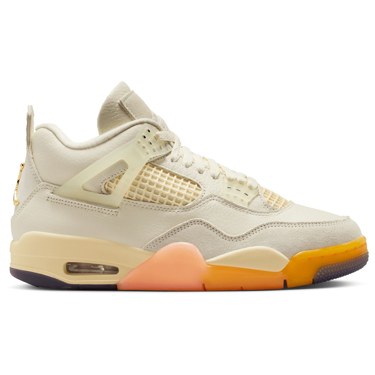 Jordan Air Jordan 4 Retro - Women's - Metallic Gold/Muslin/Coconut Milk