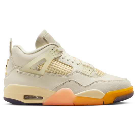 Jordan Air Jordan 4 Retro - Women's - Metallic Gold/Muslin/Coconut Milk
