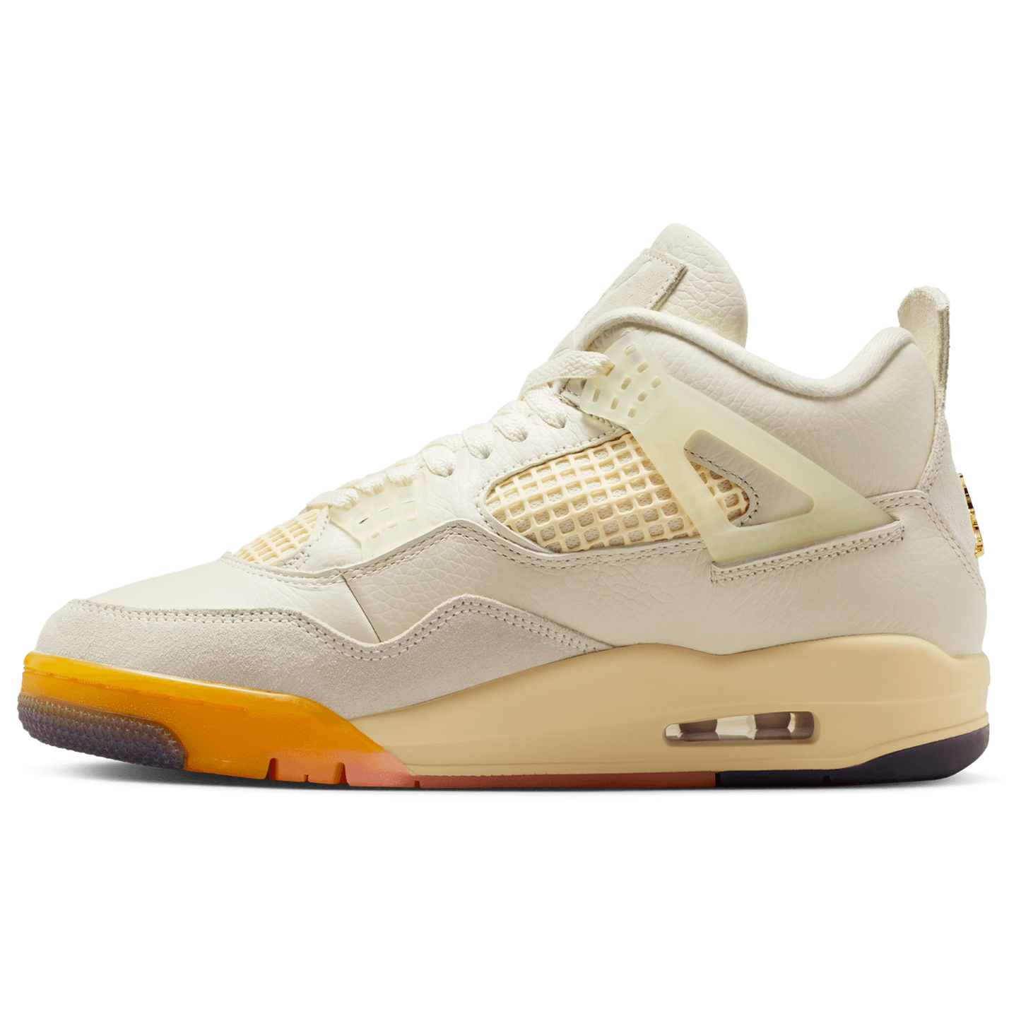 Jordan Air Jordan 4 Retro - Women's - Metallic Gold/Muslin/Coconut Milk