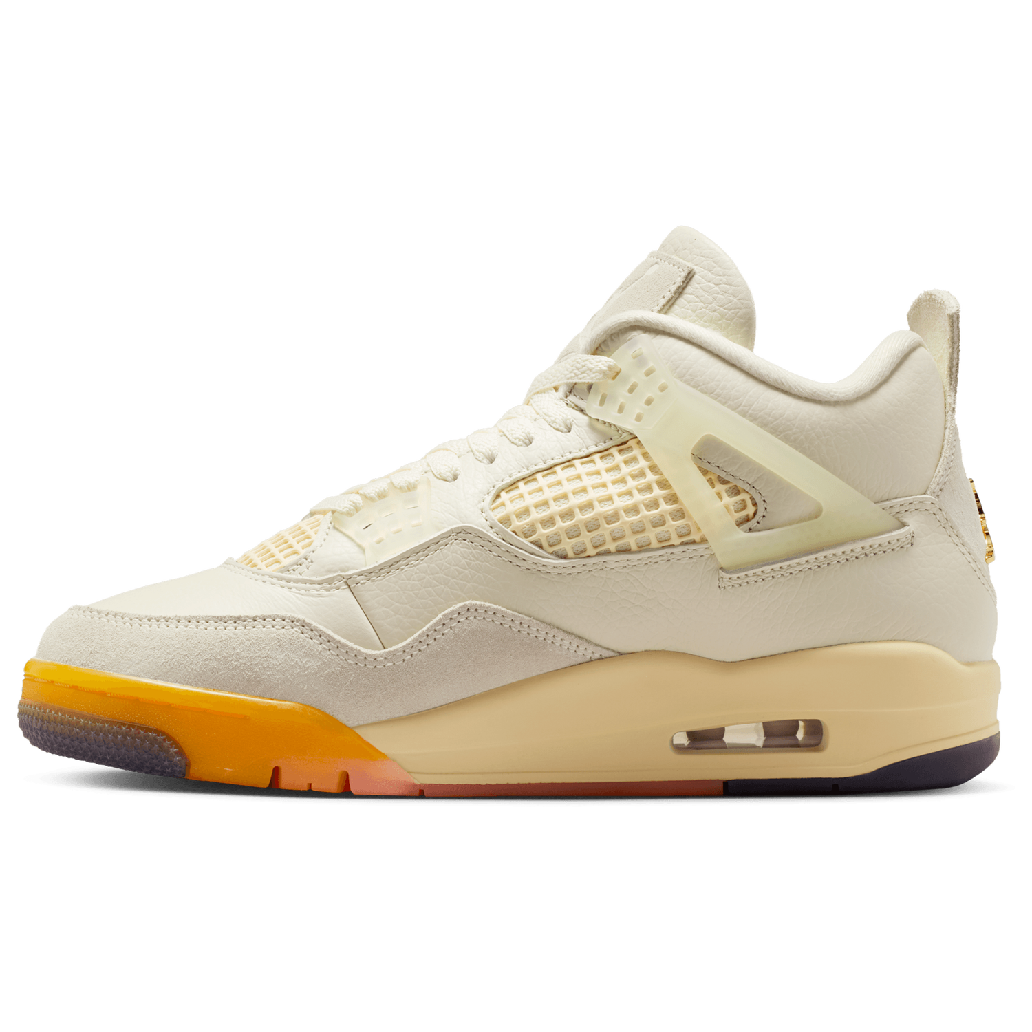 Jordan Air Jordan 4 Retro - Women's - Metallic Gold/Muslin/Coconut Milk