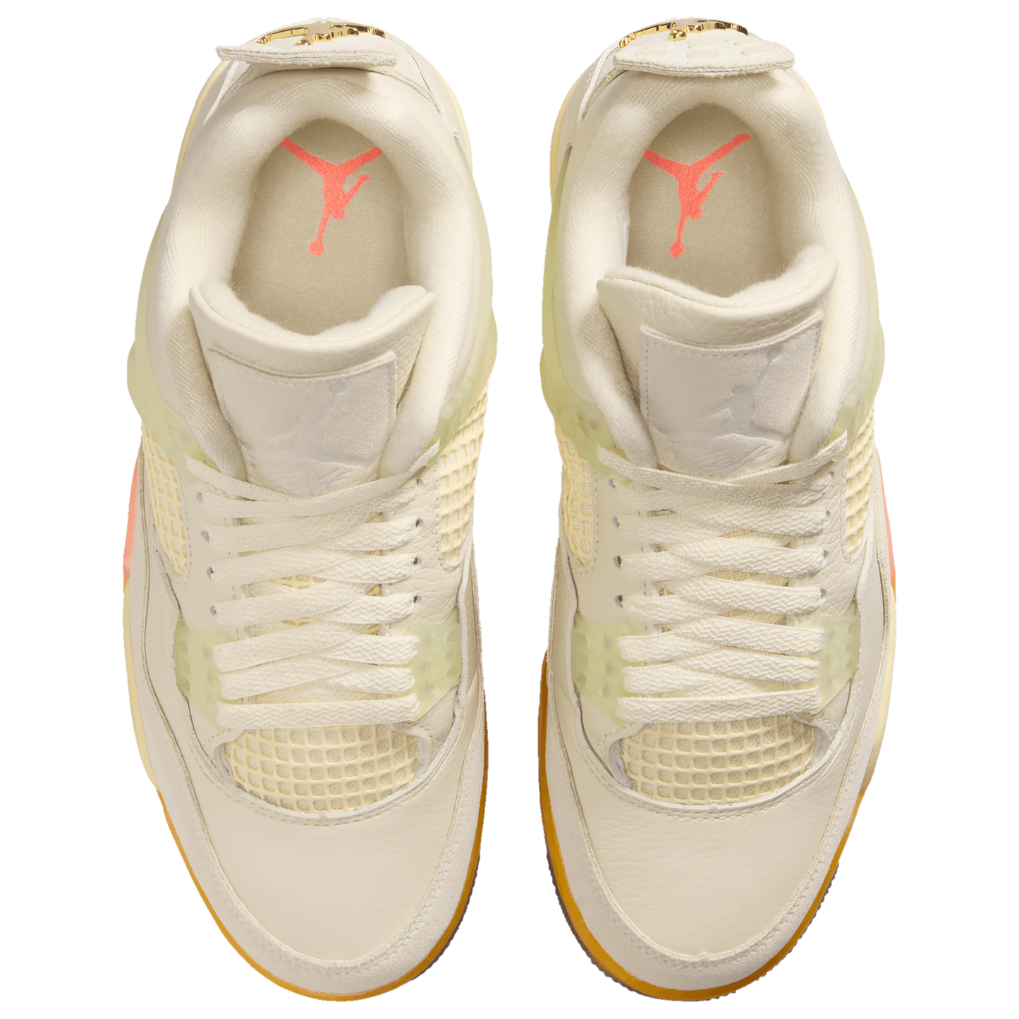 Jordan Air Jordan 4 Retro - Women's - Metallic Gold/Muslin/Coconut Milk