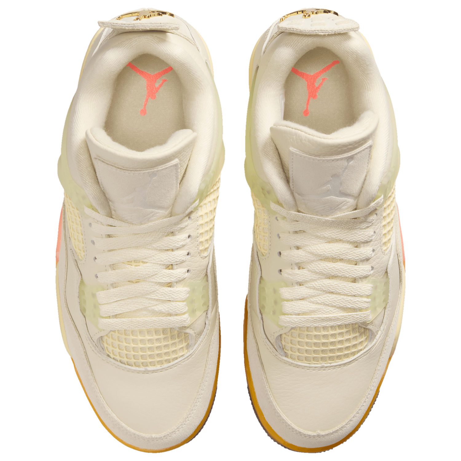 Jordan Air Jordan 4 Retro - Women's - Metallic Gold/Muslin/Coconut Milk