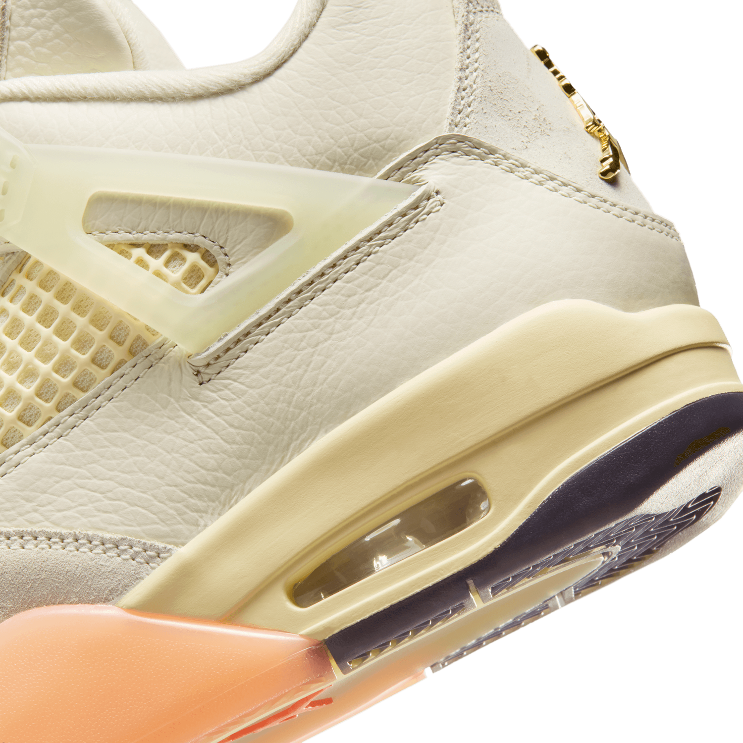 Jordan Air Jordan 4 Retro - Women's - Metallic Gold/Muslin/Coconut Milk