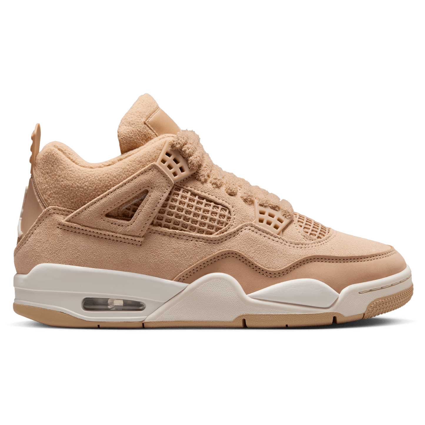Jordan Air Jordan 4 Retro - Women's - Hemp/Light Orewood Brown