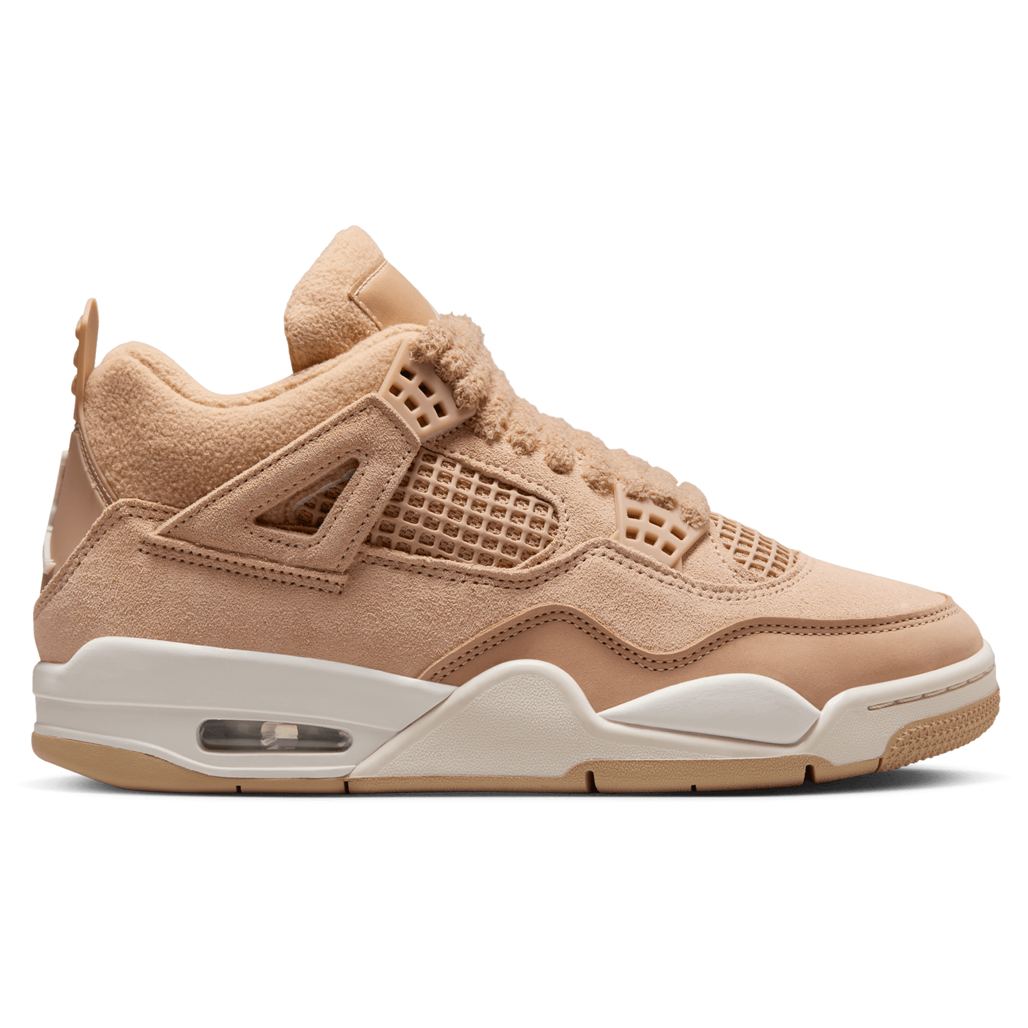 Jordan Air Jordan 4 Retro - Women's - Hemp/Light Orewood Brown