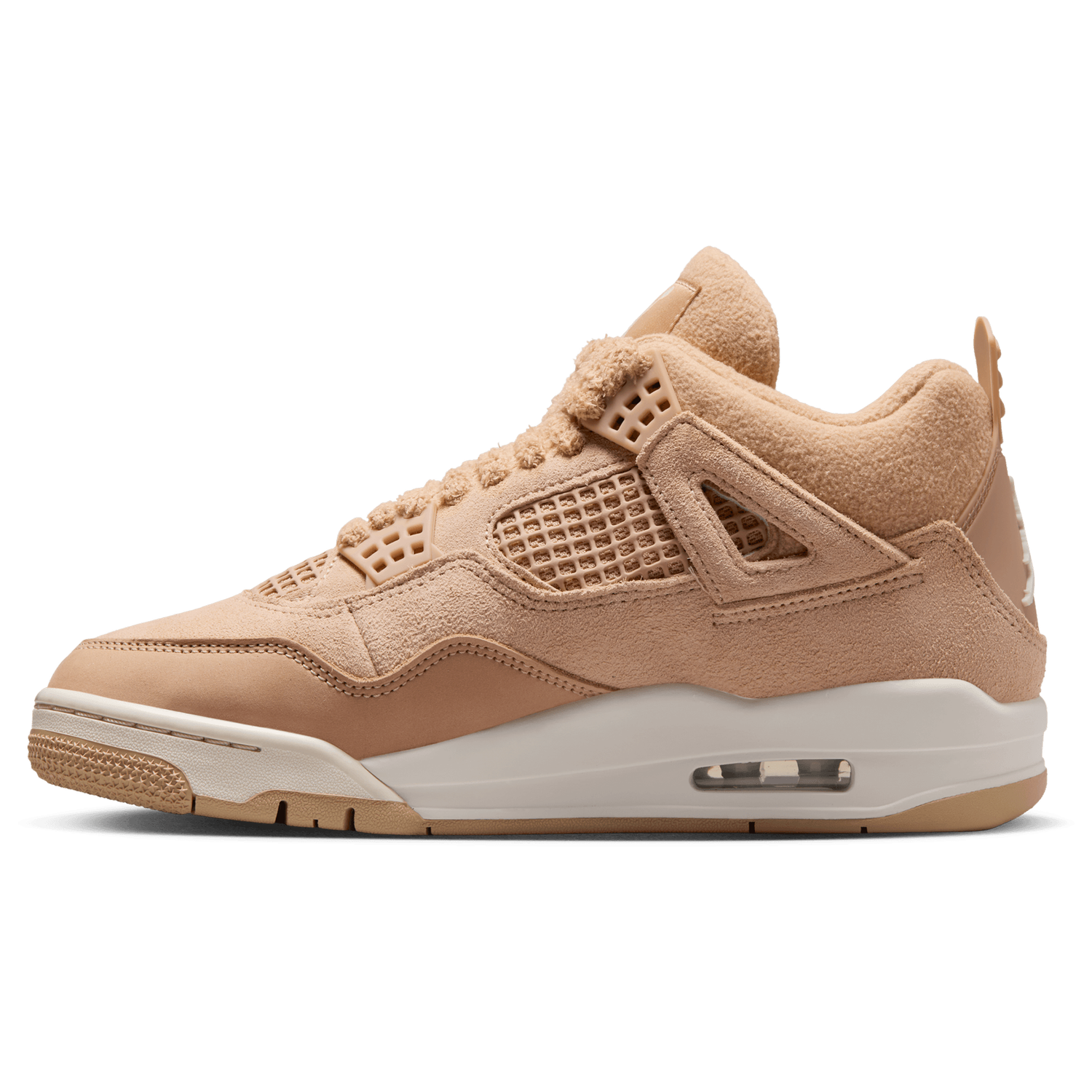 Jordan Air Jordan 4 Retro - Women's - Hemp/Light Orewood Brown