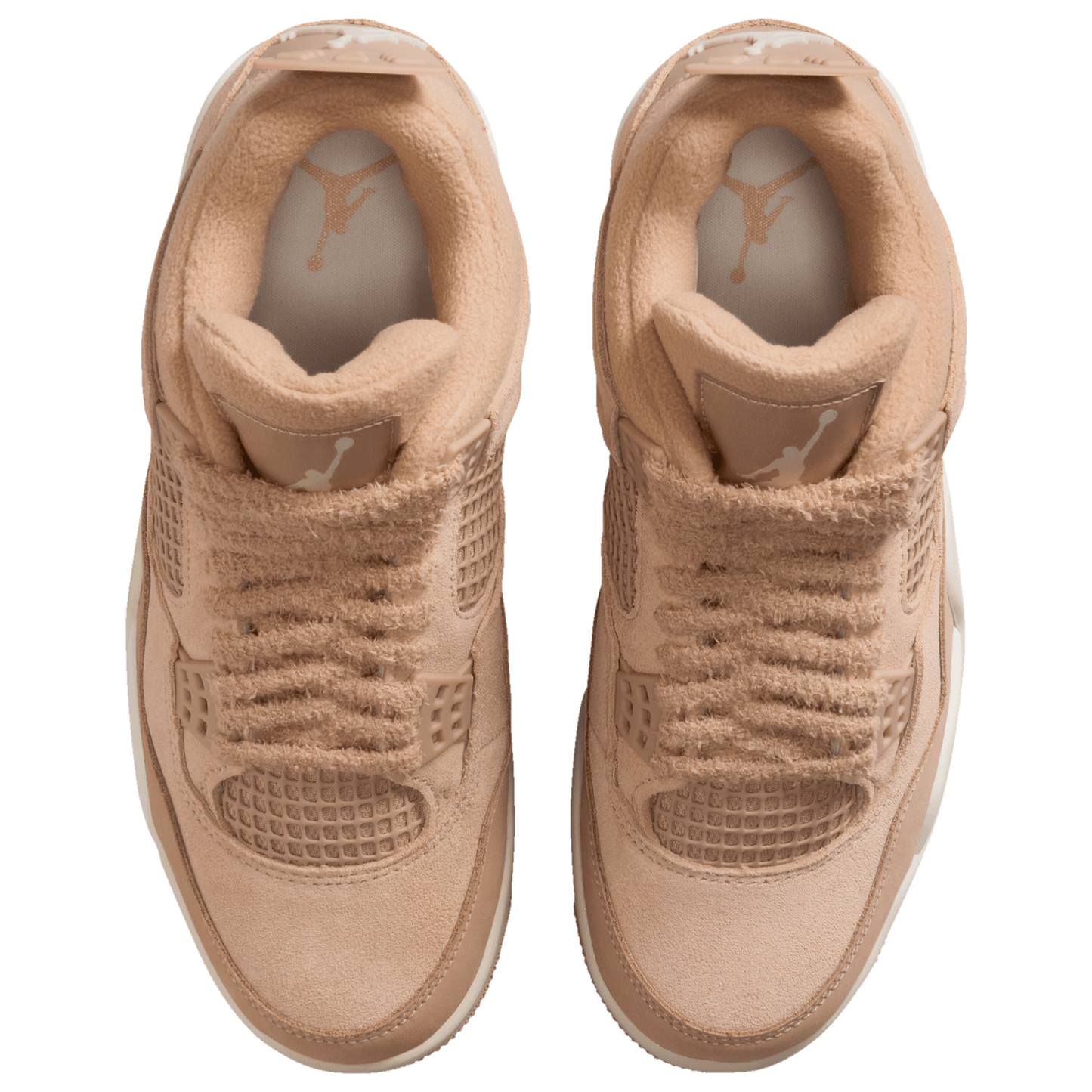 Jordan Air Jordan 4 Retro - Women's - Hemp/Light Orewood Brown