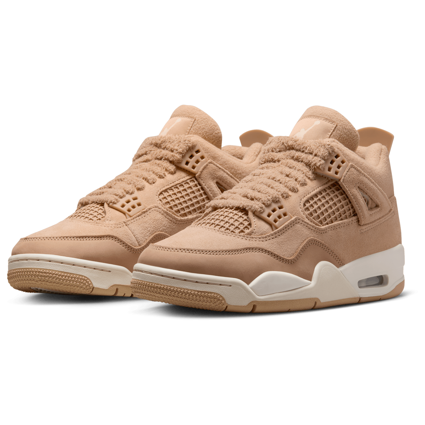 Jordan Air Jordan 4 Retro - Women's - Hemp/Light Orewood Brown
