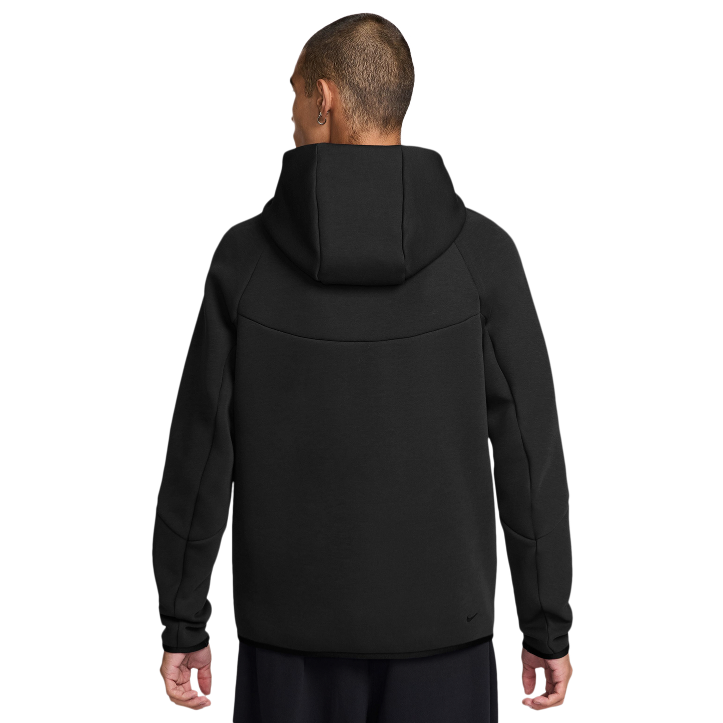 Nike Tech Fleece Full-Zip Windrunner Hoodie - Men's - Black/Black