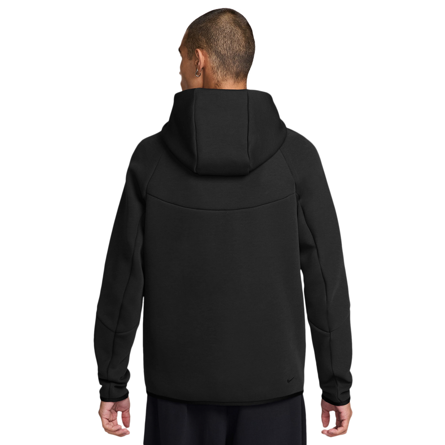 Nike Tech Fleece Full-Zip Windrunner Hoodie - Men's - Black/Black