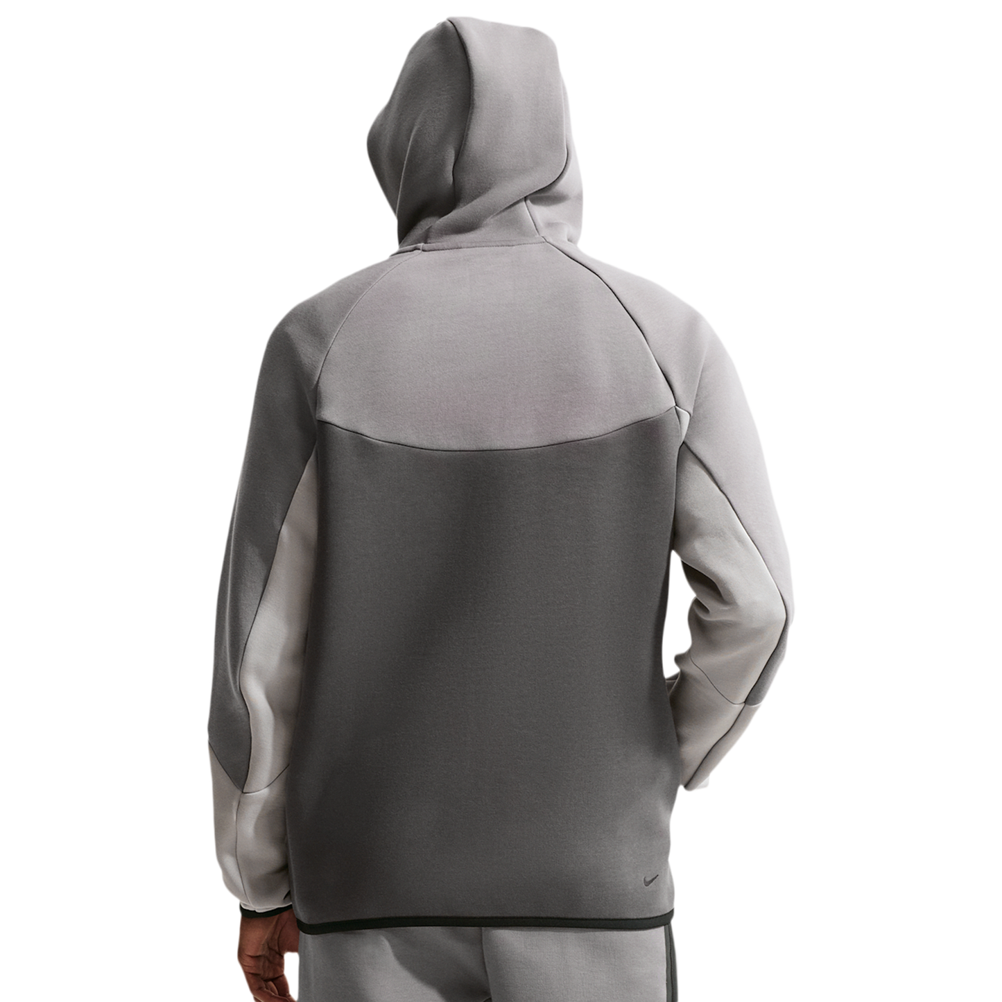 Nike Tech Fleece Full-Zip Windrunner Hoodie - Men's - Pencil Point/Medium Ash/College Grey