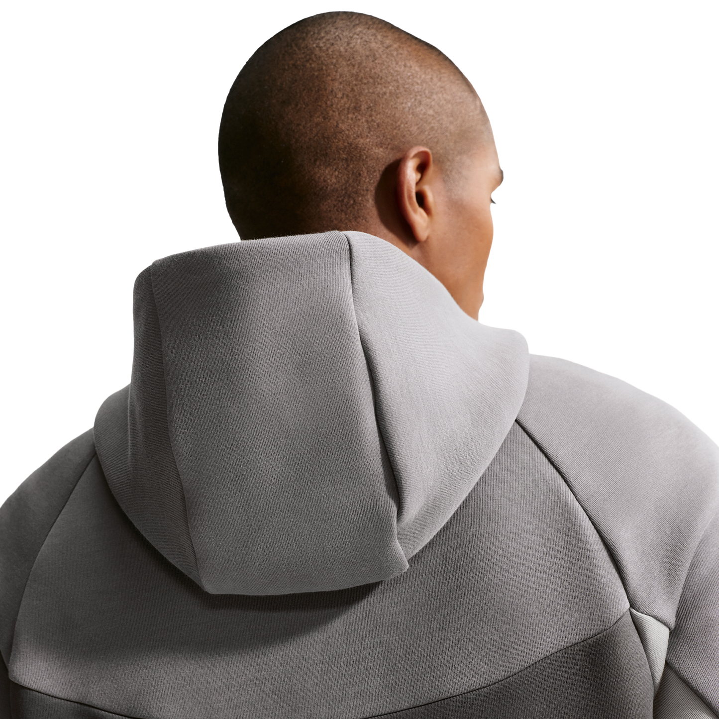 Nike Tech Fleece Full-Zip Windrunner Hoodie - Men's - Pencil Point/Medium Ash/College Grey