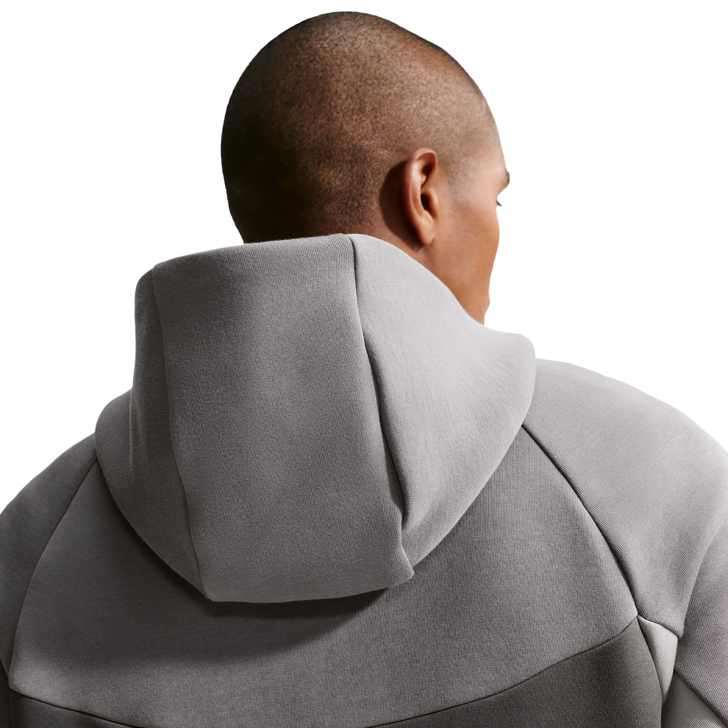Nike Tech Fleece Full-Zip Windrunner Hoodie - Men's - Pencil Point/Medium Ash/College Grey