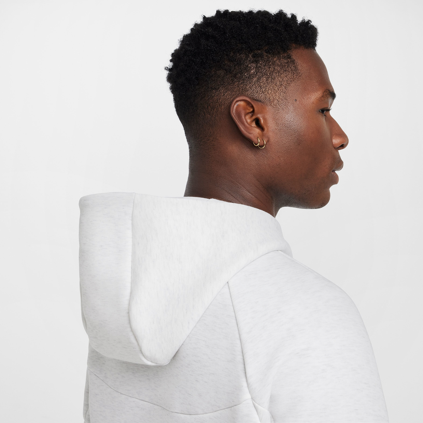 Nike Tech Fleece Full-Zip Windrunner Hoodie - Men's - Black/Birch