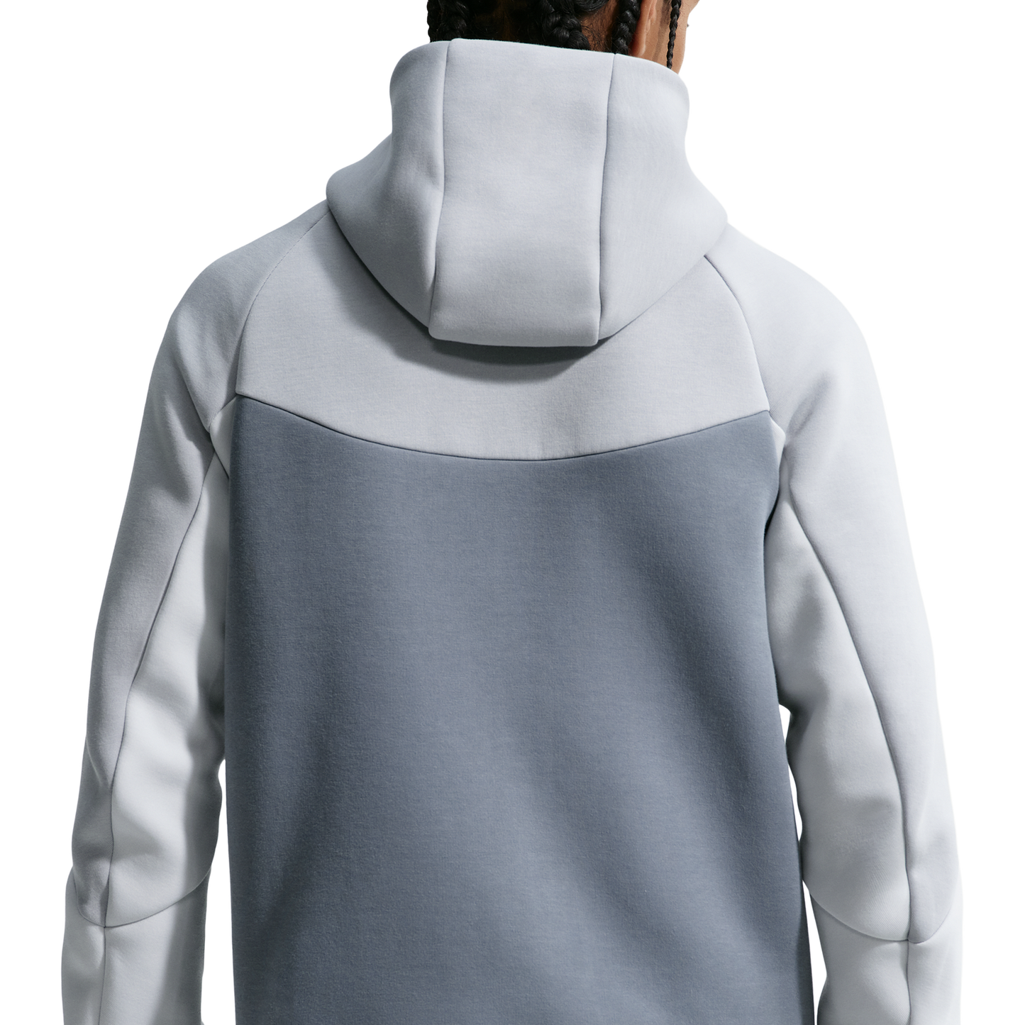 Nike Tech Fleece Full-Zip Windrunner Hoodie - Men's - Lt Smoke Grey/Cool Grey/Photon Dust