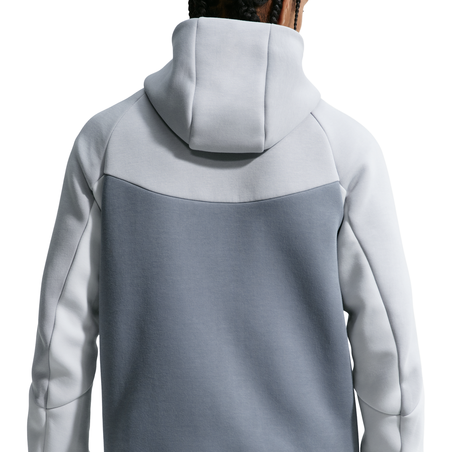 Nike Tech Fleece Full-Zip Windrunner Hoodie - Men's - Lt Smoke Grey/Cool Grey/Photon Dust
