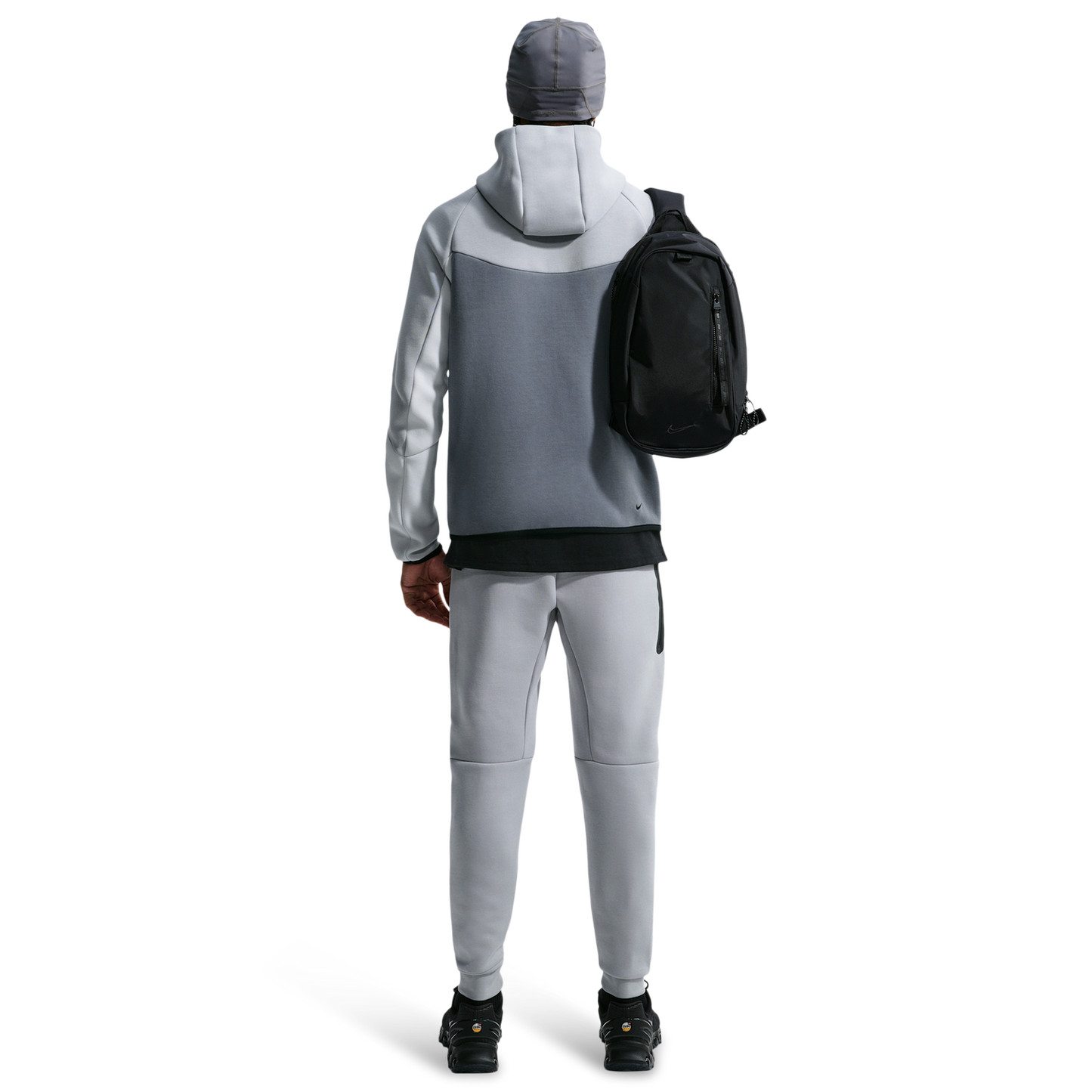 Nike Tech Fleece Full-Zip Windrunner Hoodie - Men's - Lt Smoke Grey/Cool Grey/Photon Dust
