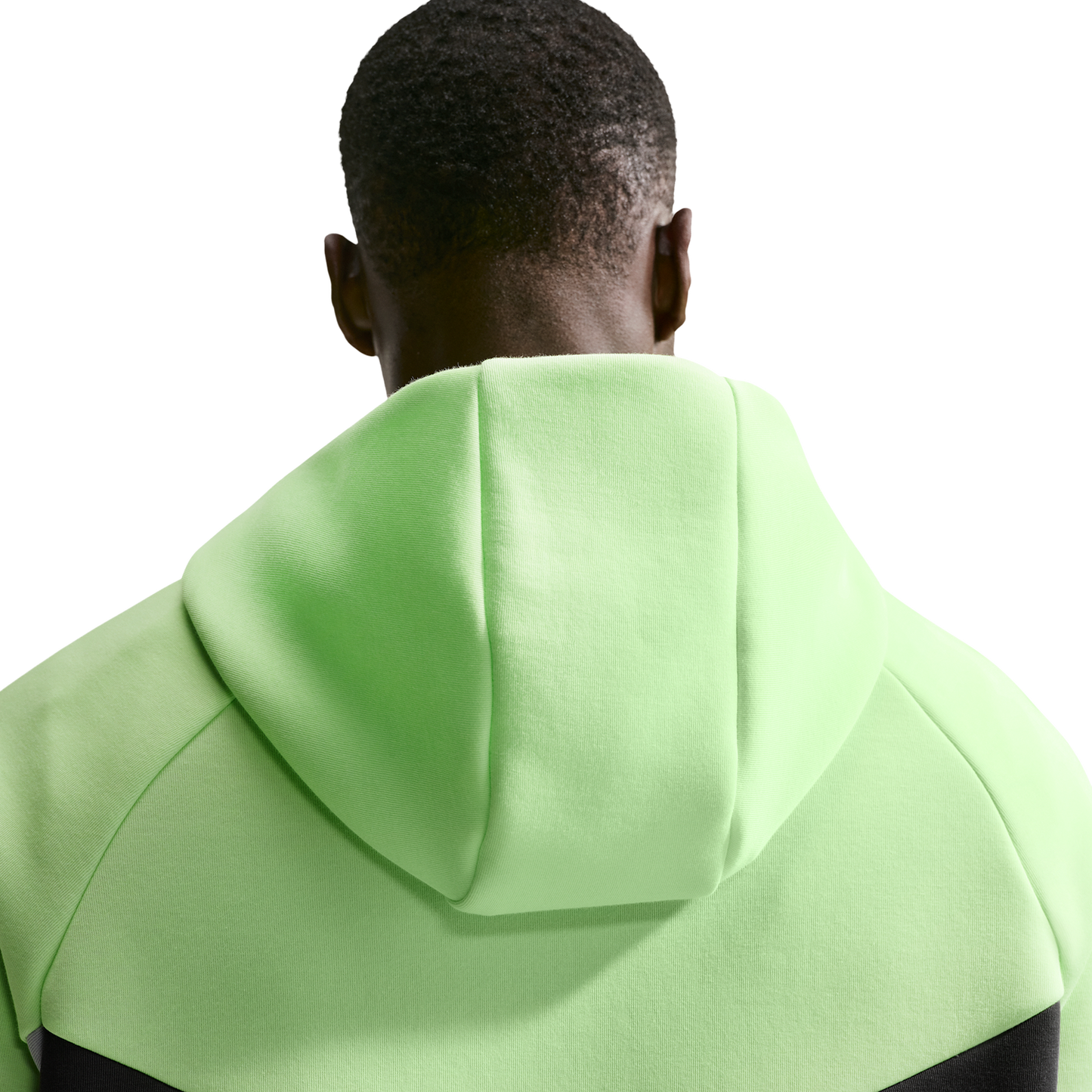 Nike Tech Fleece Full-Zip Windrunner Hoodie - Men's - Lt Liquid Lime/Anthracite/Lt Smoke Grey