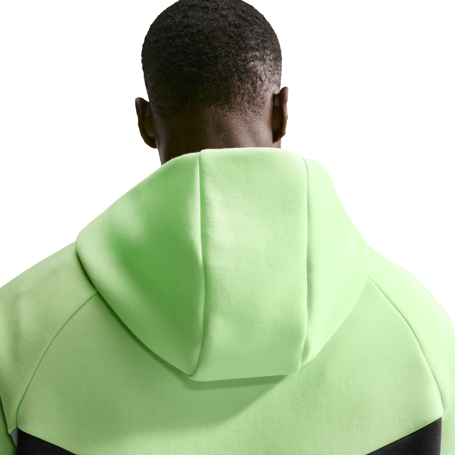Nike Tech Fleece Full-Zip Windrunner Hoodie - Men's - Lt Liquid Lime/Anthracite/Lt Smoke Grey