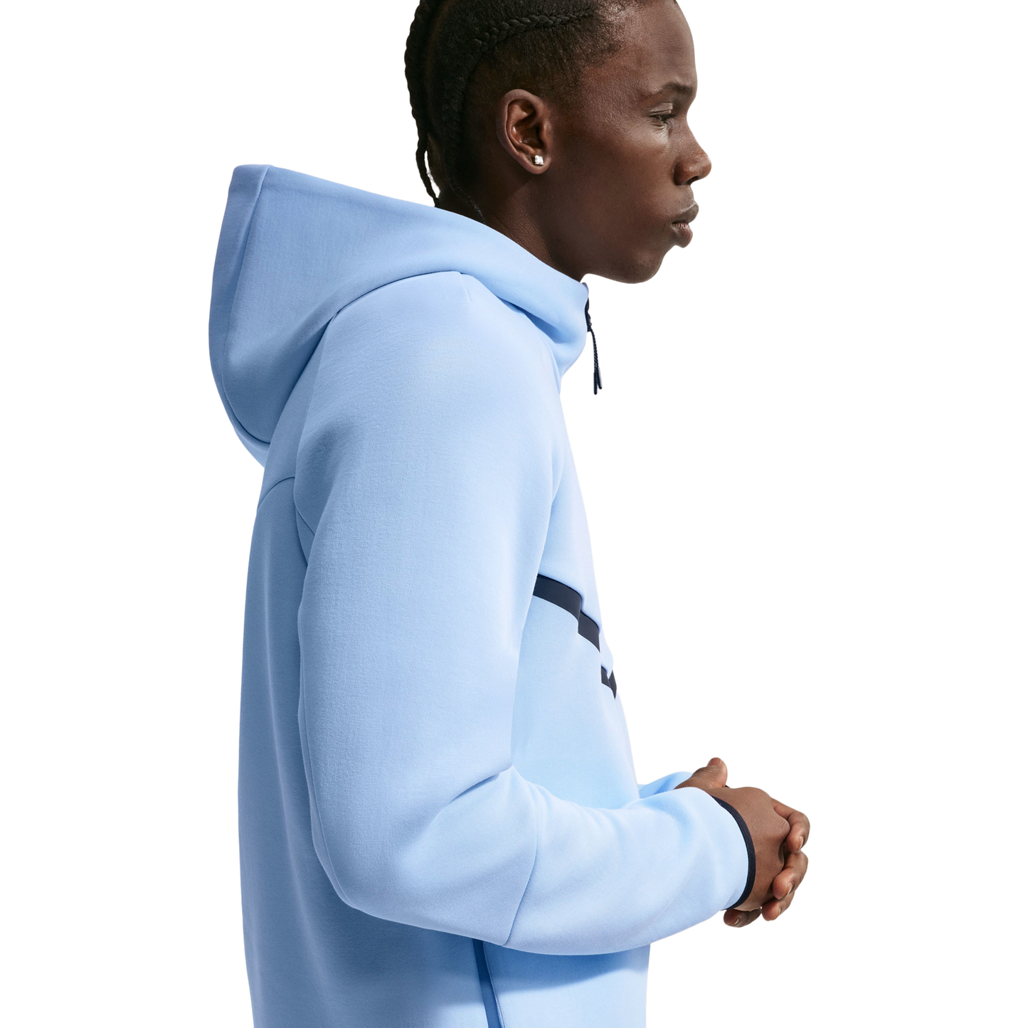 Nike Tech Fleece Full-Zip Windrunner Hoodie - Men's - Blue/Black (V0949407)