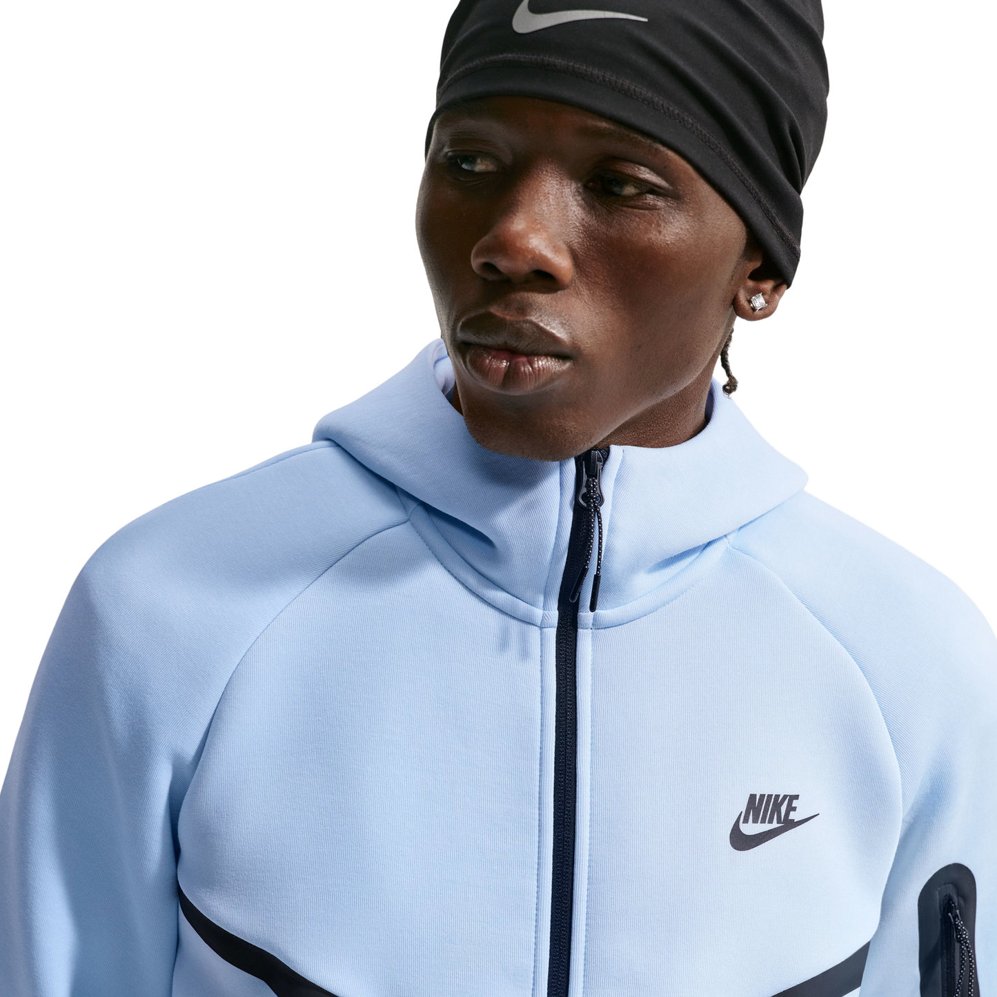 Nike Tech Fleece Full-Zip Windrunner Hoodie - Men's - Blue/Black (V0949407)