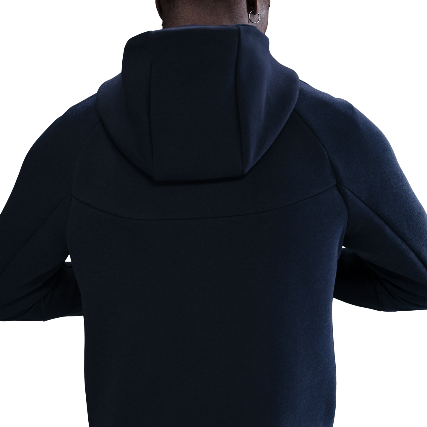 Nike Tech Fleece Full-Zip Windrunner Hoodie - Men's - Black/Obsidian