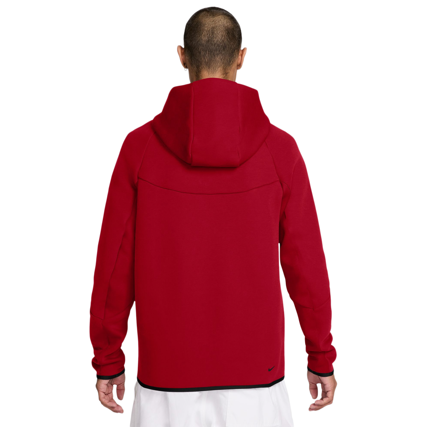 Nike Tech Fleece Full-Zip Windrunner Hoodie - Men's - Red/Black (V0949687)