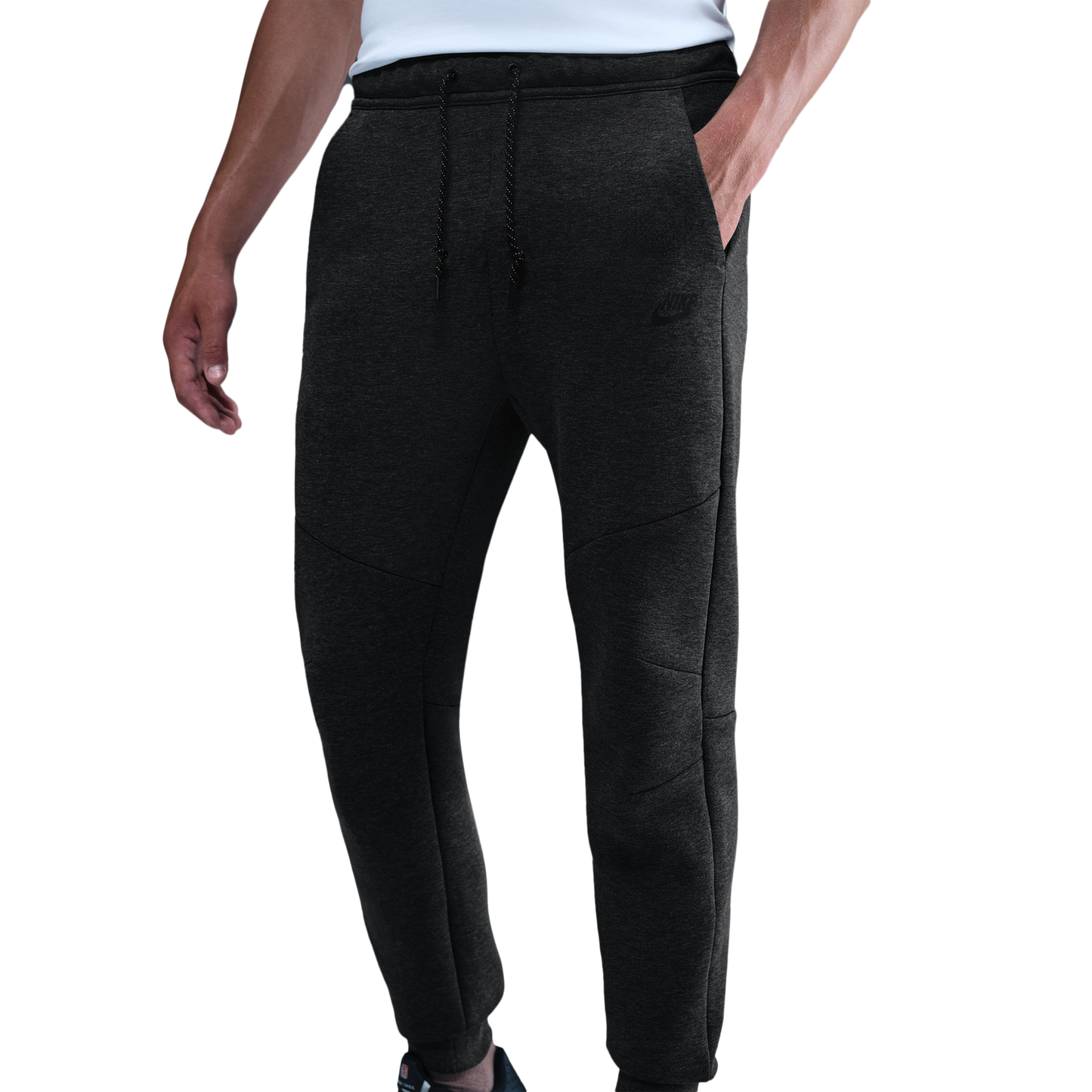 Nike Tech Fleece Jogger - Men's - Black/Black Heather