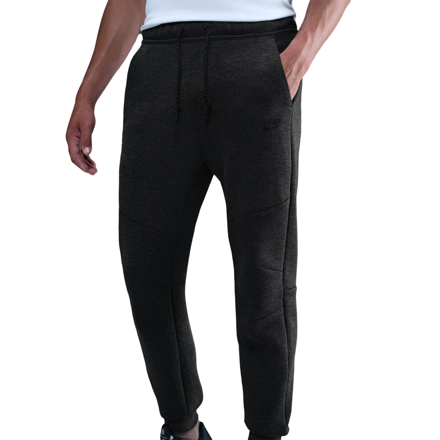 Nike Tech Fleece Jogger - Men's - Black/Black Heather