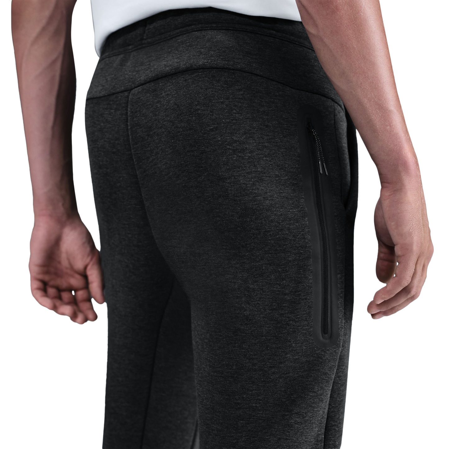 Nike Tech Fleece Jogger - Men's - Black/Black Heather
