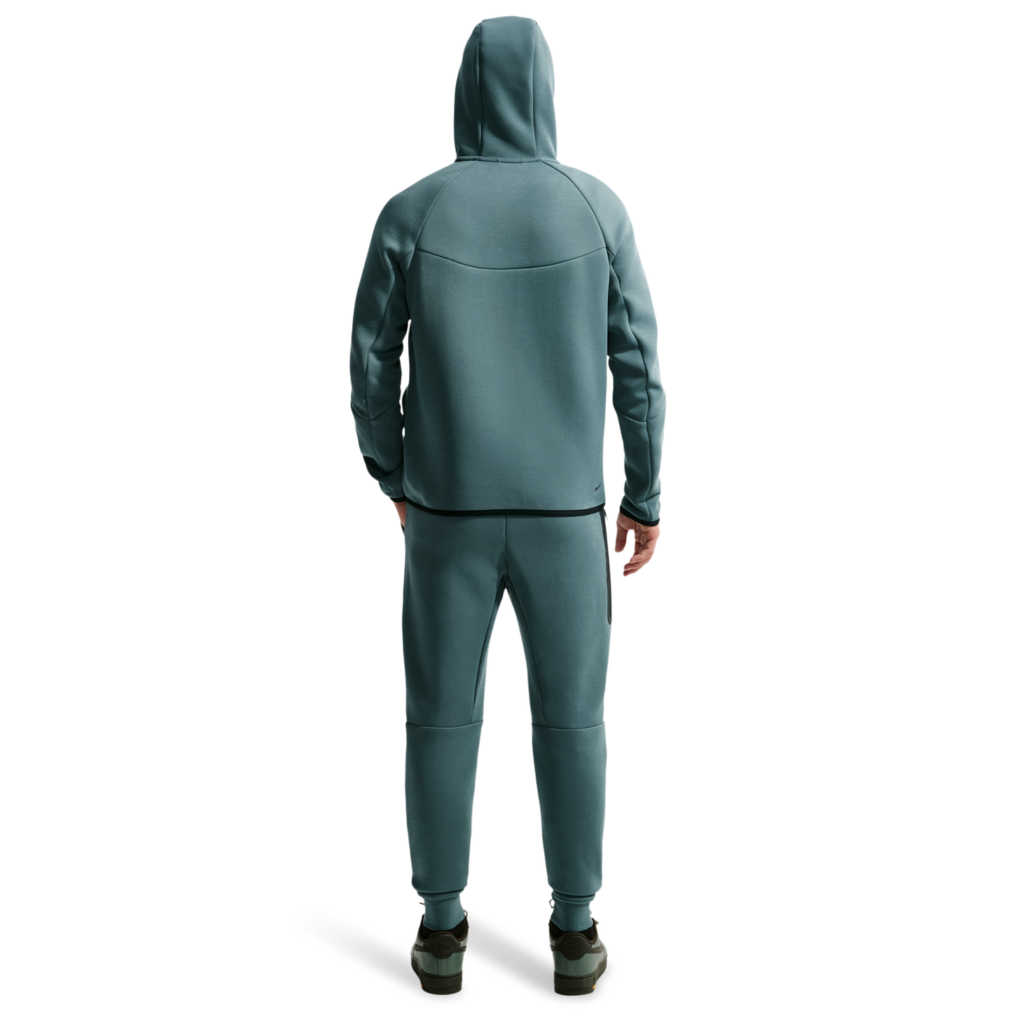 Nike Tech Fleece Jogger - Men's - Black/Green