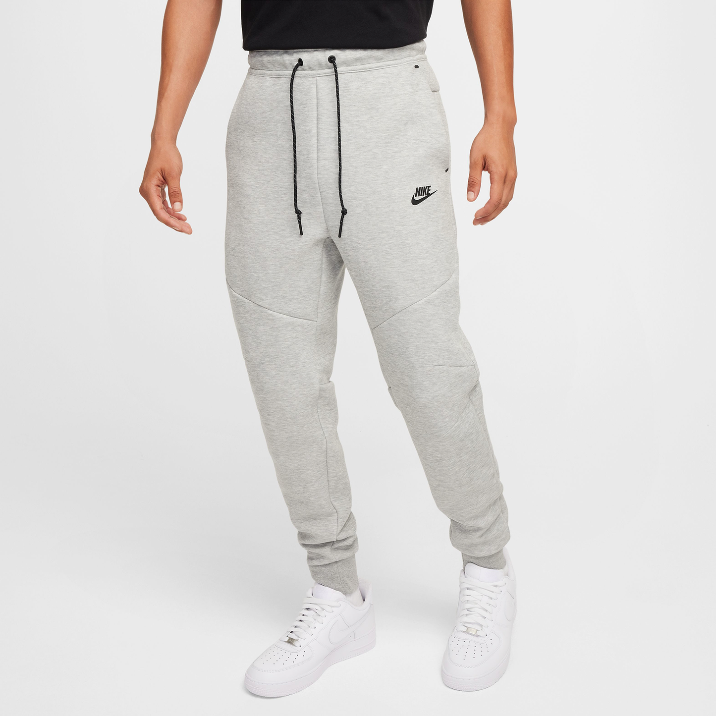 Nike Tech Fleece Jogger - Men's - Dark Grey Heather/Black