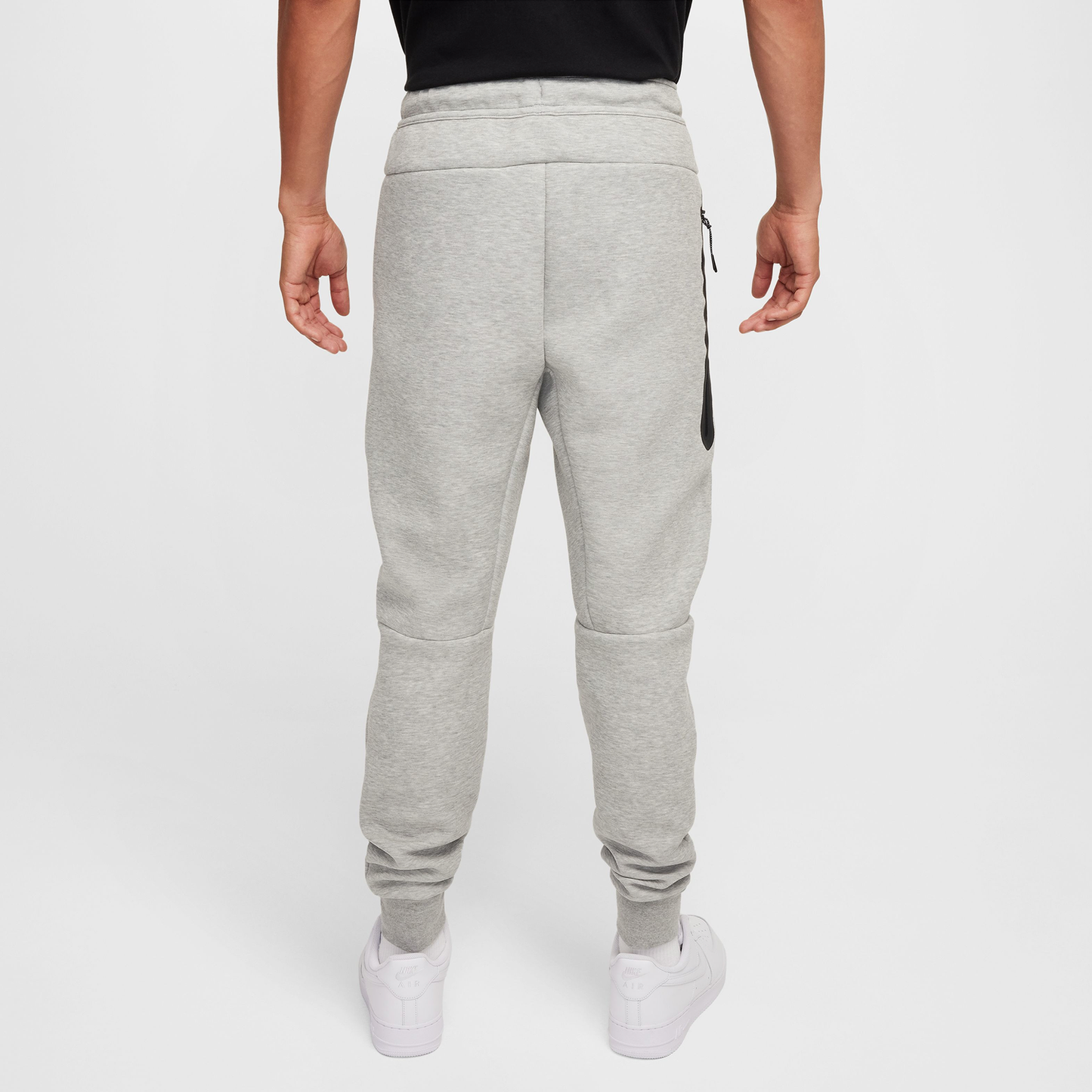 Nike Tech Fleece Jogger - Men's - Dark Grey Heather/Black