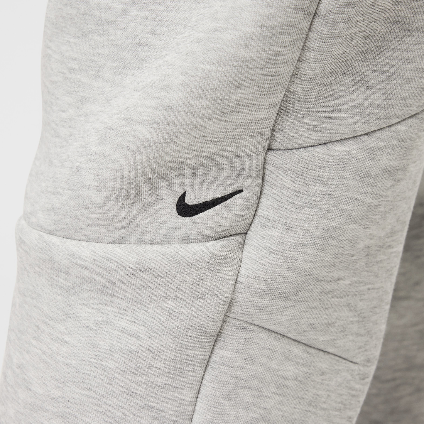 Nike Tech Fleece Jogger - Men's - Dark Grey Heather/Black