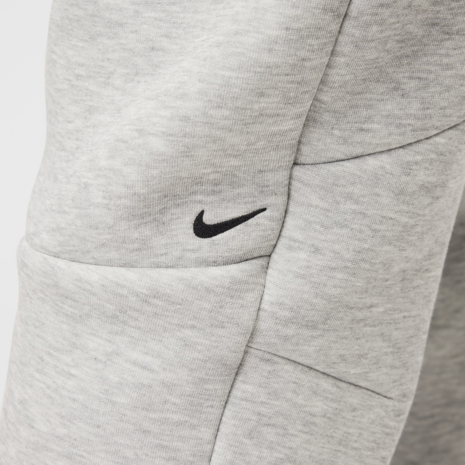 Nike Tech Fleece Jogger - Men's - Dark Grey Heather/Black