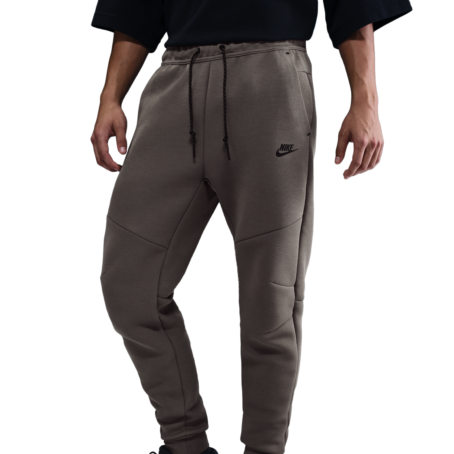 Nike Tech Fleece Jogger - Men's - Black/Cave Stone