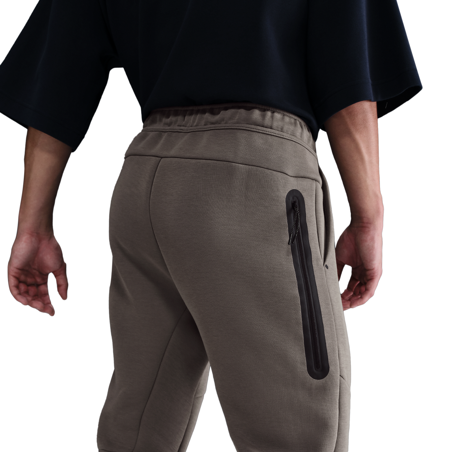 Nike Tech Fleece Jogger - Men's - Black/Cave Stone