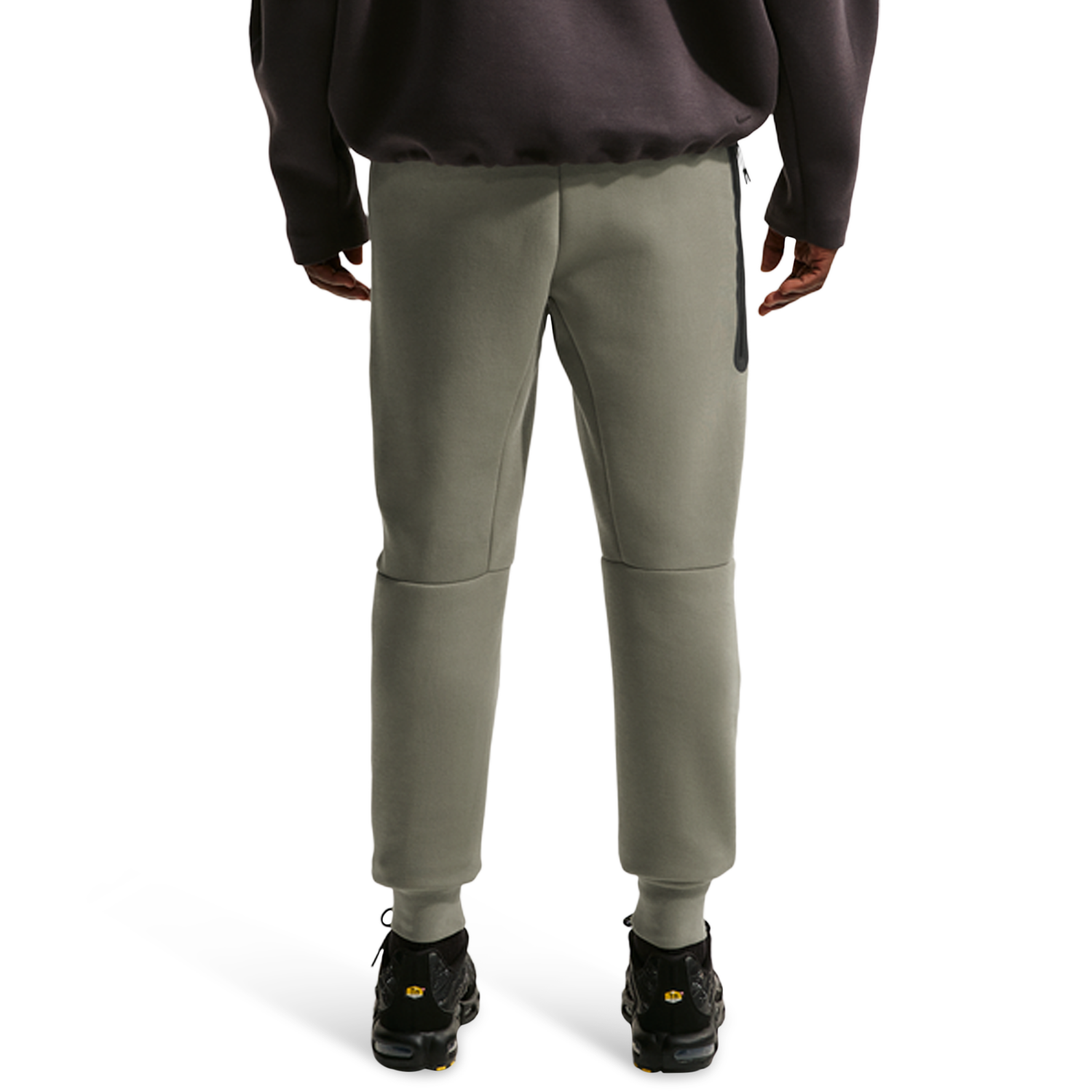 Nike Tech Fleece Jogger - Men's - Silver Sage/Black
