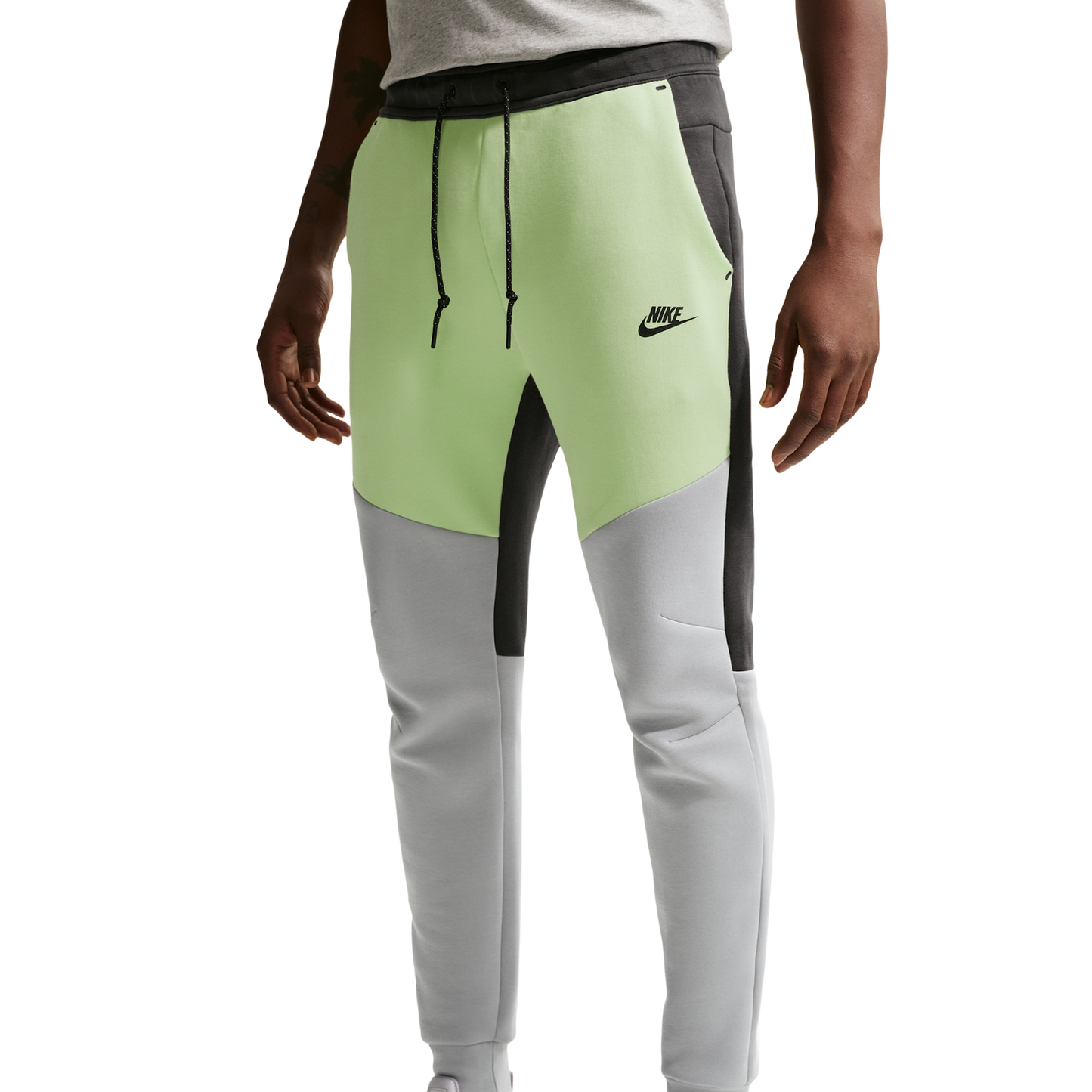 Nike Tech Fleece Jogger - Men's - Lt Liquid Lime/Anthracite/Lt Smoke Grey