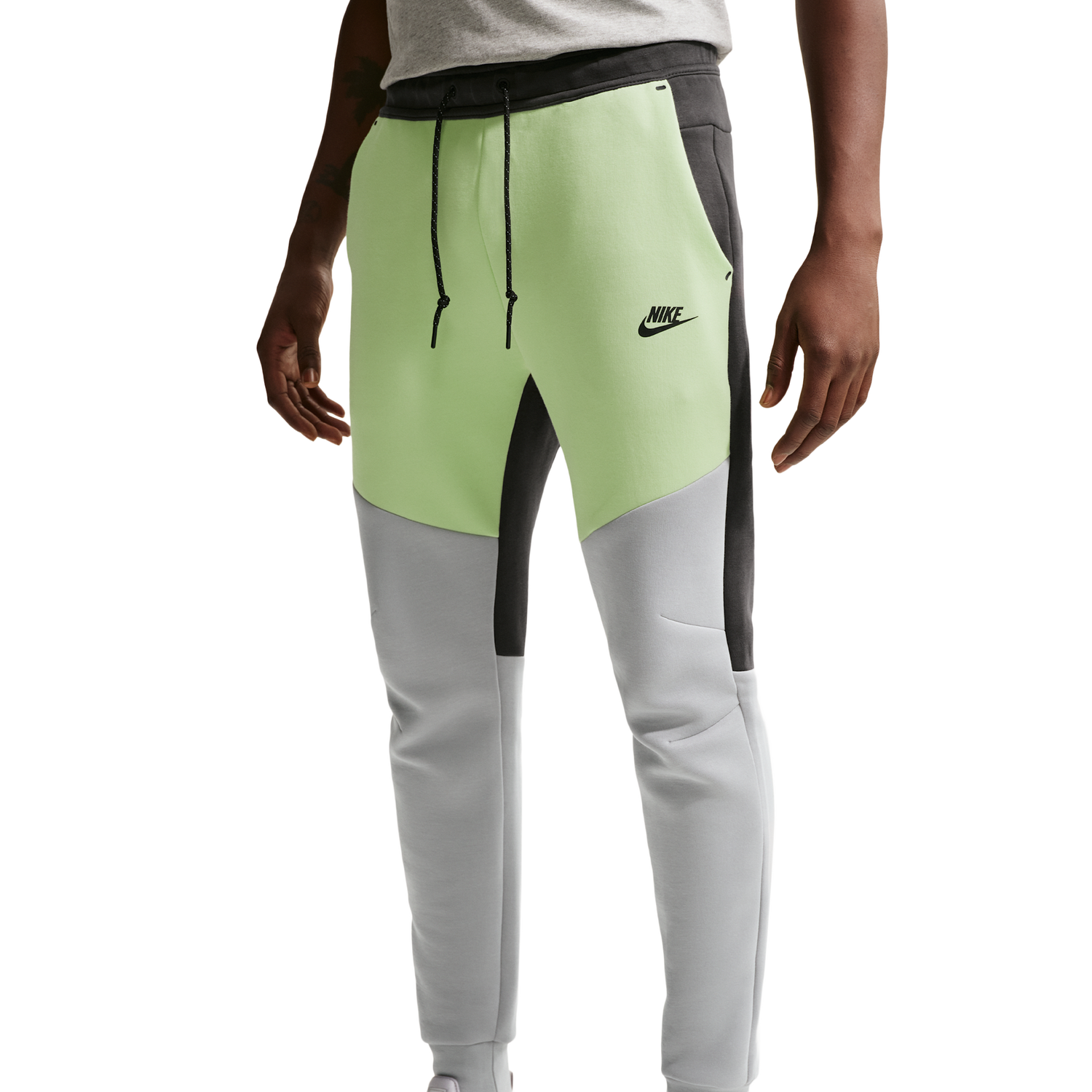 Nike Tech Fleece Jogger - Men's - Lt Liquid Lime/Anthracite/Lt Smoke Grey