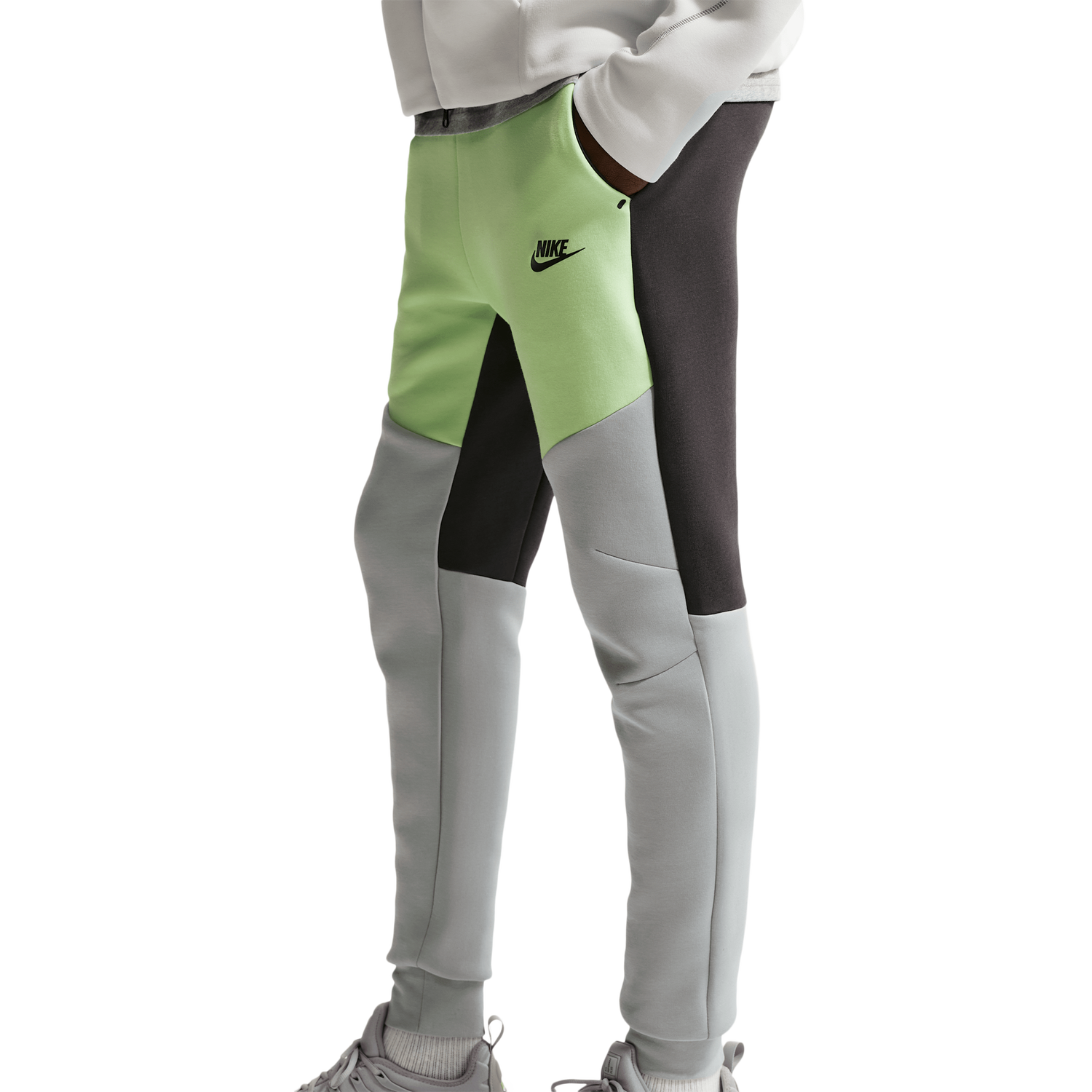 Nike Tech Fleece Jogger - Men's - Lt Liquid Lime/Anthracite/Lt Smoke Grey