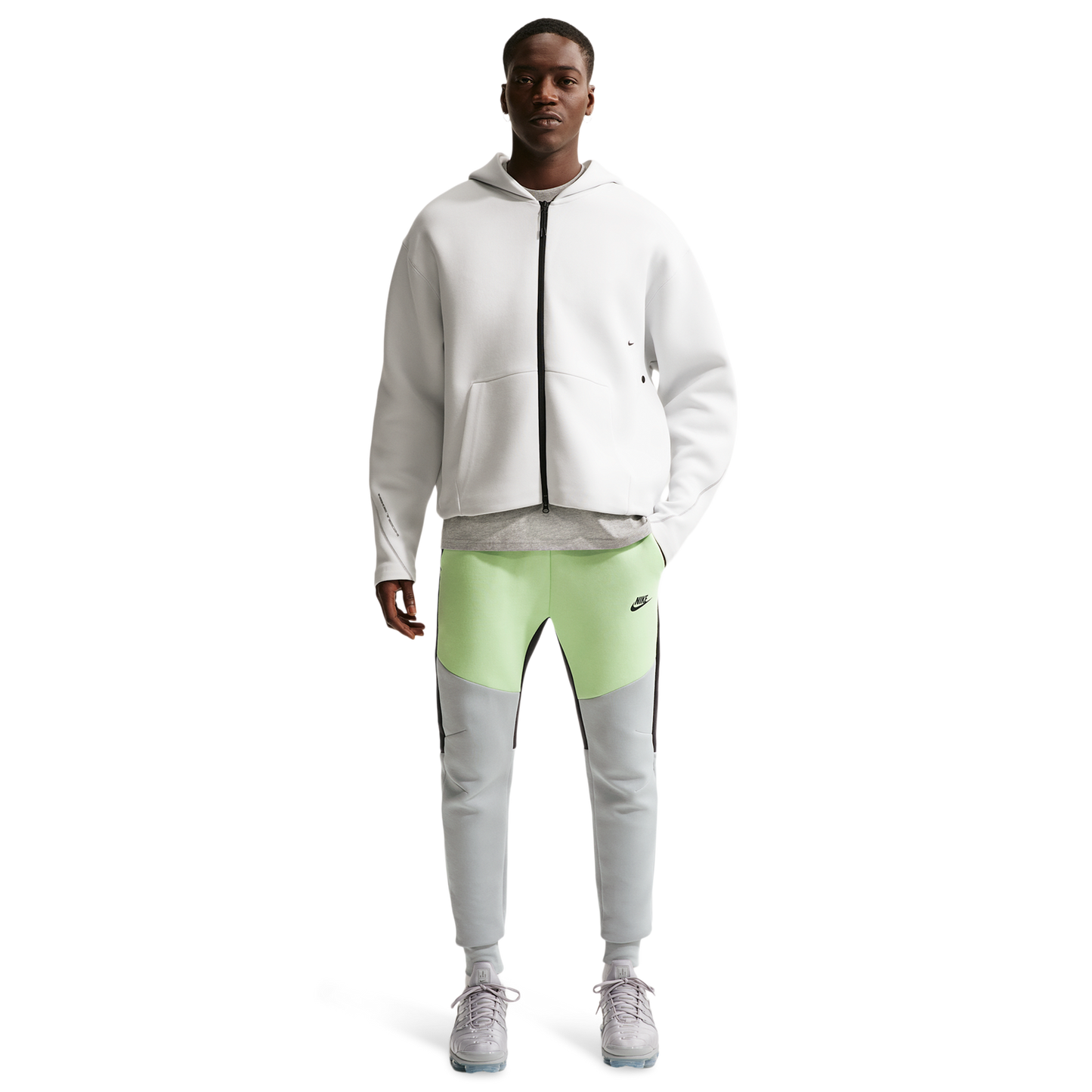 Nike Tech Fleece Jogger - Men's - Lt Liquid Lime/Anthracite/Lt Smoke Grey