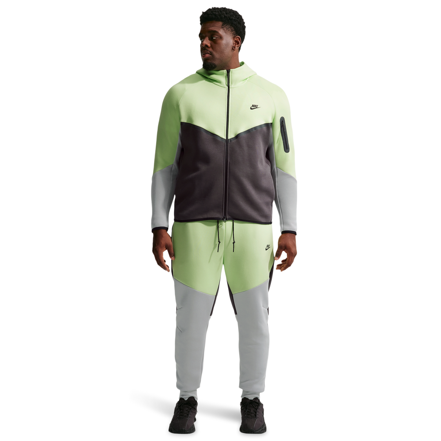 Nike Tech Fleece Jogger - Men's - Lt Liquid Lime/Anthracite/Lt Smoke Grey