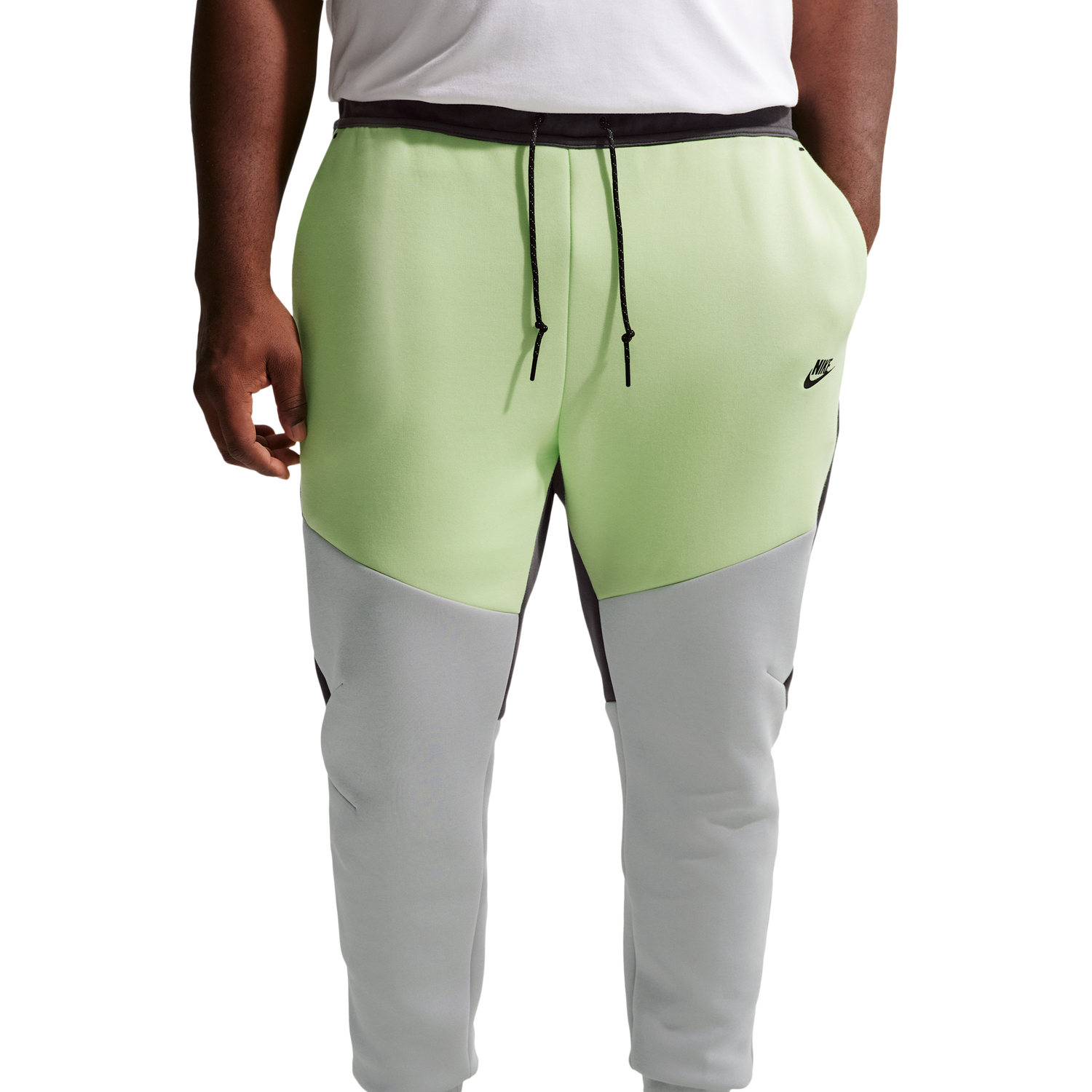 Nike Tech Fleece Jogger - Men's - Lt Liquid Lime/Anthracite/Lt Smoke Grey