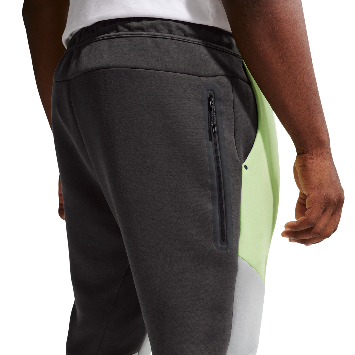Nike Tech Fleece Jogger - Men's - Lt Liquid Lime/Anthracite/Lt Smoke Grey