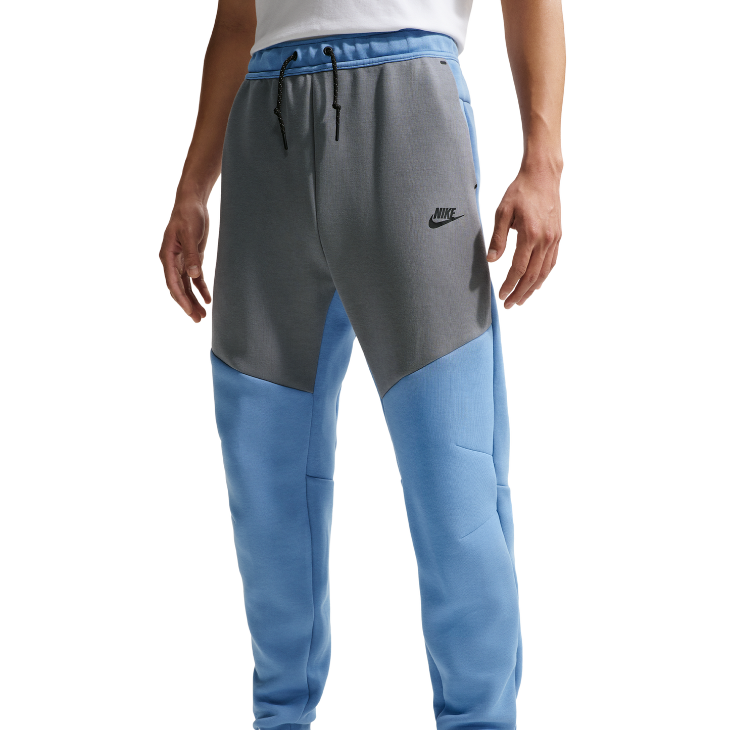 Nike Tech Fleece Jogger - Men's - Work Blue/Black/Cool Grey