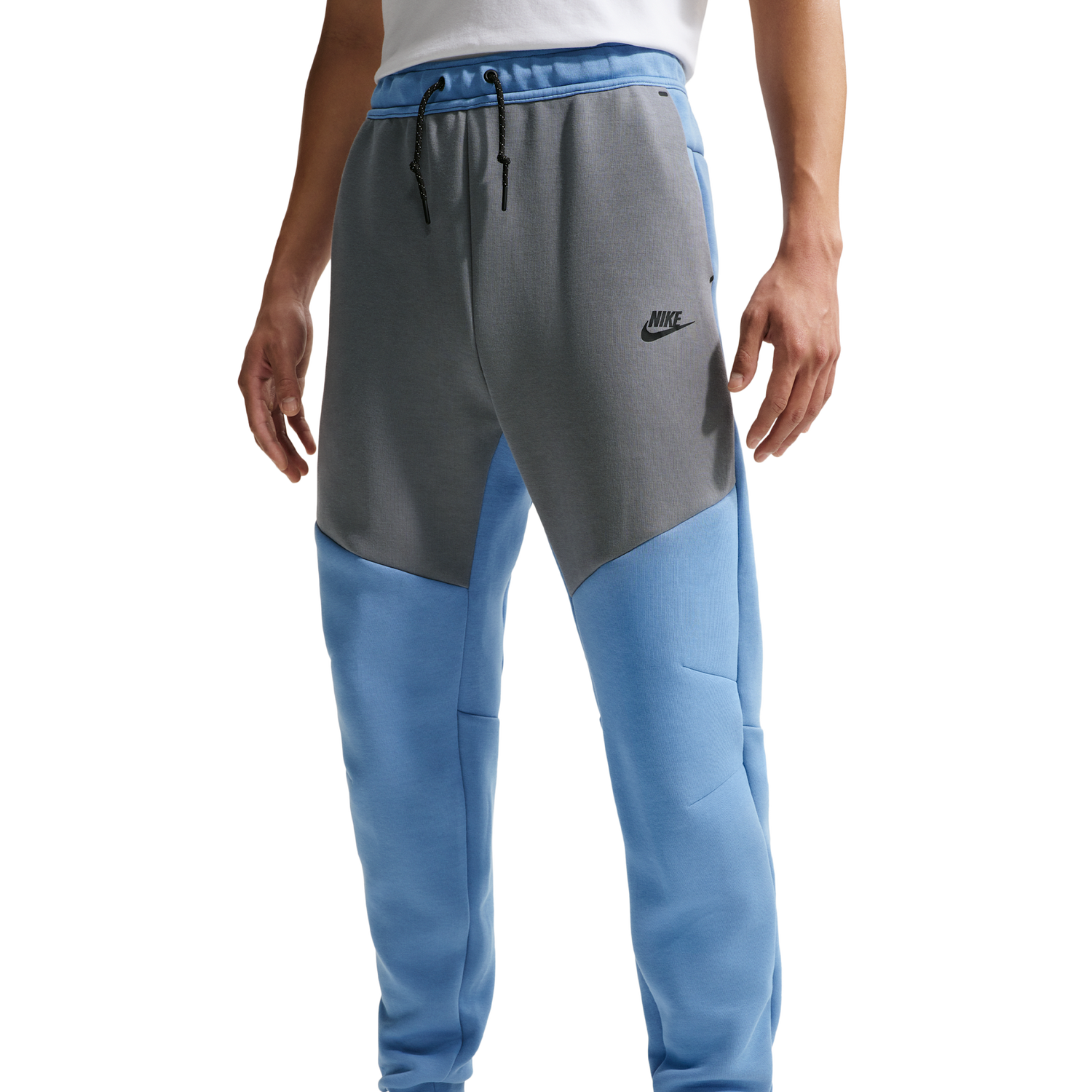 Nike Tech Fleece Jogger - Men's - Work Blue/Black/Cool Grey